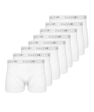 HOCHWERTIG: Moderne &amp; zeitlose Herren Boxershorts von TAZZIO.

PERFEKTE PASSFORM: Unsere Boxershorts passen sich perfekt an, dank elastischem Komfortbund und hohem Baumwollanteil | Atmungsaktiv | kein unnötiges Schwitzen, Zwicken, Druckstellen und aufrollende Hosenbeine.

MATERIALZUSAMMENSETZUNG: 95% Baumwolle, 5% Elasthan

QUALITÄT: Hochwertiger Tragekomfort | Stylische Bodershorets / Retroshorts | 100% Qualität - DIREKT vom Hersteller!

DETAILS &amp; HIGHLIGHTS: Boxershorts von TAZZIO haben kein kratzendes und nerviges Etikett, sondern einen hochwertigen Druch in der Innenseite.

VERPACKUNG: Die Lieferung erfolgt in einer edlen Box - ideal geschützt und optimal als Geschenkverpackung.