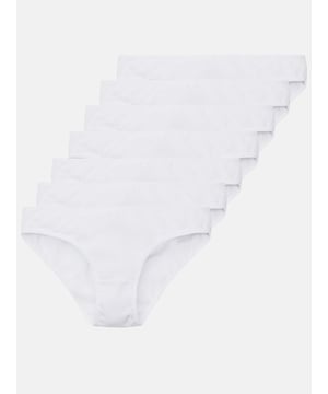 Artikelbeschreibung


	Damen 7er-Pack Slips von Tazzio
	Bequeme Slips &amp; weiches Tragegefühl
	Trendige Ripp-Struktur
	Optimaler Tragekomfort &amp; erstklassiger Sitz
	Elastische Abschlüsse an Taillen- und Beinausschnitten
	Elastisches Baumwollmaterial für einen bequemen Halt
	Set aus verschiedenen Farben
	Hochwertige und softe Qualität


Passform


	
Passform: Sehr eng
	
Schnitt: Figurbetont
	
Leibhöhe: Normal


Material &amp; Pflege


	
Material Oberstoff: 95% Baumwolle, 5% Elasthan
	
Elastizität: Leicht elastisch
	
Pflegehinweise: Maschinenwäsche