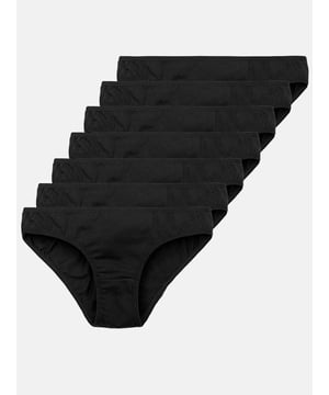 Artikelbeschreibung


	Damen 7er-Pack Slips von Tazzio
	Bequeme Slips &amp; weiches Tragegefühl
	Trendige Ripp-Struktur
	Optimaler Tragekomfort &amp; erstklassiger Sitz
	Elastische Abschlüsse an Taillen- und Beinausschnitten
	Elastisches Baumwollmaterial für einen bequemen Halt
	Set aus verschiedenen Farben
	Hochwertige und softe Qualität


Passform


	
Passform: Sehr eng
	
Schnitt: Figurbetont
	
Leibhöhe: Normal


Material &amp; Pflege


	
Material Oberstoff: 95% Baumwolle, 5% Elasthan
	
Elastizität: Leicht elastisch
	
Pflegehinweise: Maschinenwäsche