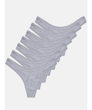 Artikelbeschreibung


	Damen 7er-Pack Slips von Tazzio
	Bequeme Slips &amp; weiches Tragegefühl
	Trendige Ripp-Struktur
	Optimaler Tragekomfort &amp; erstklassiger Sitz
	Elastische Abschlüsse an Taillen- und Beinausschnitten
	Elastisches Baumwollmaterial für einen bequemen Halt
	Set aus verschiedenen Farben
	Hochwertige und softe Qualität


Passform


	
Passform: Sehr eng
	
Schnitt: Figurbetont
	
Leibhöhe: Normal


Material &amp; Pflege


	
Material Oberstoff: 95% Baumwolle, 5% Elasthan
	
Elastizität: Leicht elastisch
	
Pflegehinweise: Maschinenwäsche
