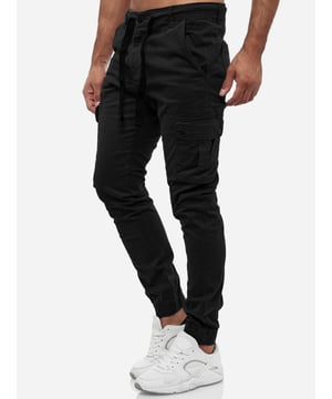 Artikelbeschreibung


	Moderne &amp; zeitlose Herren Jeans von Tazzio
	
Verschluss: Tunnelzug
	
Hosentaschen: Eingrifftaschen, Cargotaschen, Gesäßtaschen
	Stretchanteil für eine optimale Passform
	2 Taschen an den Beinseiten, via Knopf verschließbar
	Im Jogger-Stil
	Geschlossener Beinabschluss
	Hochwertiges Material &amp; bequem zu tragen
	Ideale Hose für das ganze Jahr


Passform


	
Passform: Regular Fit
	
Länge: Knöchellang
	
Leibhöhe: Normal


Material &amp; Pflege


	
Material Oberstoff: 97% Baumwolle, 3% Elasthan
	
Elastizität: Leicht elastisch, elastischer Bund
	
Pflegehinweise: Maschinenwäsche