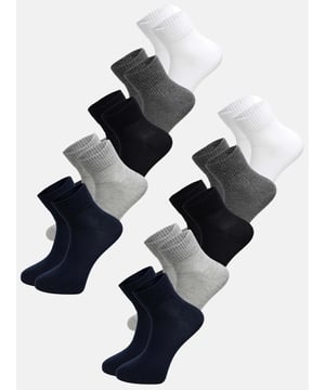 Artikelbeschreibung


	Herren 10er-Pack Socken von Tazzio
	Bequeme Socken
	Perfekt für jeden Alltag
	Optimaler Tragekomfort &amp; erstklassiger Sitz
	Hochwertige und weiche Qualität


Passform


	
Länge: Normale Höhe


Material &amp; Pflege


	
Material Oberstoff: 80% Baumwolle, 18% Polyester, 2% Elasthan
	
Materialkonstruktion: Strick
	
Pflegehinweise: Maschinenwäsche