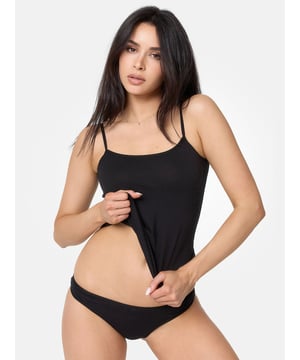 Artikelbeschreibung


	Damen Set 2er-Pack Unterhemden inkl. Slip von Tazzio
	Bequeme Unterhemden &amp; weiches Tragegefühl
	Optimaler Tragekomfort &amp; erstklassiger Sitz
	Elastisches Baumwollmaterial für einen bequemen Halt
	Set aus Unterhemd und Slip
	Hochwertige und softe Qualität


Passform Unterhemd


	
Passform: Schmal
	
Schnitt: Gerade
	
Ausschnitt: Tiefer Rundhals
	
Ärmellänge: Spaghettiträger


Passform Slip


	
Passform: Schmal
	
Schnitt: Gerade
	
Leibhöhe: Normal


Material &amp; Pflege


	
Material Oberstoff: 95% Baumwolle, 5% Elasthan
	
Elastizität: Leicht elastisch
	
Pflegehinweise: Maschinenwäsche