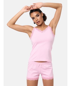 Artikelbeschreibung


	Damen Set 2er-Pack Unterhemden inkl. Panty von Tazzio
	Bequeme Unterhemden &amp; weiches Tragegefühl
	Optimaler Tragekomfort &amp; erstklassiger Sitz
	Elastisches Baumwollmaterial für einen bequemen Halt
	Set aus Unterhemd und Panty
	Hochwertige und softe Qualität


Passform Unterhemd


	
Passform: Schmal
	
Schnitt: Gerade
	
Ausschnitt: V-Ausschnitt
	
Ärmellänge: Spaghettiträger


Passform Panty


	
Passform: Schmal
	
Schnitt: Gerade
	
Leibhöhe: Normal


Material &amp; Pflege


	
Material Oberstoff: 95% Baumwolle, 5% Elasthan
	
Elastizität: Leicht elastisch
	
Pflegehinweise: Maschinenwäsche
