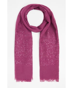 - Sequin finish - Lightweight - Frayed hem - Always check the wash care label - Cool hand wash with mild detergent