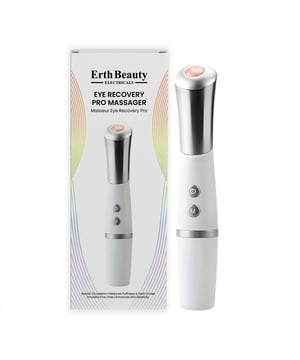 Discover advanced skincare with the Eye Recovery Pro Massager, designed to refresh tired eyes, reduce puffiness, and restore your skin’s youthful radiance using high-frequency vibrations, soothing heat therapy, and revitalizing phototherapy.

1. Apply your preferred serum to the targeted areas. Press the start button to turn on the device.  
2. Use the M key to select your desired function, such as heat, vibration, or phototherapy.  
3. Gently glide the metal head over your skin in circular motions for 3-5 minutes until the serum is fully absorbed.  
4. Adjust the light intensity and temperature settings as needed for your comfort.  
5. After use, turn off the device and clean the metal head with a soft, dry cloth. Avoid washing it with water.