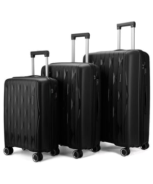 Reis in tijdloze stijl met onze Hard Shell Classic koffer, ontworpen voor zowel functionaliteit als elegantie. Gemaakt van hoogwaardige materialen, is deze koffer ontworpen om te voldoen aan de behoeften van frequente reizigers en combineert robuuste eigenschappen met een strakke afwerking.

Kenmerken:
Duurzame polypropyleen constructie: Lichtgewicht en veerkrachtig, biedt superieure bescherming voor uw bezittingen.
Veilig TSA-goedgekeurd slot: Zorgt ervoor dat uw bagage geschikt is voor reizen en uw spullen veilig zijn tijdens het transport.
4x soepele dubbele wielen: Biedt moeiteloze 360° mobiliteit voor soepel navigeren op luchthavens en in drukke gebieden.
Ergonomische telescopische handgreep: Ontworpen voor een comfortabele en stevige grip tijdens gebruik.
Doordacht interieurontwerp: Inclusief spanbanden, een ritsverdeler en compartimenten om uw spullen netjes georganiseerd te houden.
Beschikbare maten en specificaties:
Koffer:
Afmetingen: 37 x 20,5 x 55 cm
Gewicht: 2,55 kg
Inhoud: 40 l
Medium:
Afmetingen: 44 x 25,5 x 64,5 cm
Gewicht: 3,30 kg
Inhoud: 62 l
Groot:
Afmetingen: 50 x 30 x 74 cm
Gewicht: 4,20 kg
Inhoud: 98 l
Deze klassieke koffer is perfect voor elke gelegenheid, of u nu op zakenreis gaat, een weekendje weg gaat of een lange vakantie hebt. Dankzij de robuuste constructie, soepele wendbaarheid en het veilige sluitsysteem kunt u met vertrouwen en gemak reizen.

Let op: Deze koffers worden los verkocht, niet als set. Selecteer daarom uw gewenste maat bij het bestellen.