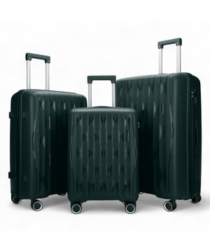 Travel in timeless style with our Hard Shell Classic Suitcase, designed for both practicality and elegance. Crafted with premium materials, this  is built to meet the needs of frequent travelers, combining robust features with a sleek finish.

Features:
Durable Polypropylene Construction: Lightweight and resilient, offering superior protection for your belongings.
Secure TSA-Approved Lock: Ensures your luggage is travel-compliant and your items are safe during transit.
4x Smooth Dual Wheels: Provides effortless 360° mobility for smooth navigation through airports and crowded areas.
Ergonomic Telescopic Handle: Designed for a comfortable and firm grip during use.
Thoughtful Interior Design: Includes tie-down straps, a zippedivider, and compartments to keep your items neatly organized.
Available Sizes and Specifications:
Cabin:
Dimensions: 37 x 20.5 x 55 cm
Weight: 2.55 kg
Capacity: 40L
Medium:
Dimensions: 44 x 25.5 x 64.5 cm
Weight: 3.30 kg
Capacity: 62L
Large:
Dimensions: 50 x 30 x 74 cm
Weight: 4.20 kg
Capacity: 98L
This classic suitcase  is perfect for any occasion, whether you're embarking on a business trip, a weekend getaway, or a long vacation. With its sturdy build, smooth maneuverability, and secure locking system, you can travel with confidence and ease.

Note: These suitcases are sold individually not in a set, so please select your preferred size while ordering.