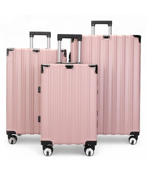 Discover the perfect blend of elegance, durability, and convenience with our Strong Hardshell Suitcase. Designed with a stunning finish, this luggage set is crafted for the modern traveler, offering strength and sophistication for all your journeys.

Features:
Premium Polycarbonate Shell: Lightweight yet tough, delivering exceptional protection against wear and tear.
Reinforced Aluminum Frame: Adds durability and structural integrity, ensuring long-lasting performance.
Dual Integrated Locks: Secure your belongings with two built-in combination locks for added peace of mind.
8 Smooth Dual Wheels: Provides effortless 360° maneuverability, making navigation through airports and busy streets a breeze.
Ergonomic Telescopic Handle: Designed for comfortable handling and ease of use.
Stylish Interior: Fully lined with elasticated straps, zippered compartments, and mesh dividers for organized packing.
Available Sizes and Specifications:
Cabin:
Dimensions: 36 x 24 x 56 cm
Weight: 2.70 kg
Capacity: 42L
Medium:
Dimensions: 43 x 28 x 65.5 cm
Weight: 4.00 kg
Capacity: 70L
Large:
Dimensions: 51 x 32 x 76 cm
Weight: 5.00 kg
Capacity: 110L
The color adds a sophisticated flair while ensuring your luggage stands out on any carousel. Whether you’re traveling light or packing for an extended getaway, this suitcase set is built to meet all your travel needs with unmatched style and functionality.

Note: These suitcases are sold individually not in a set, so please select your preferred size while ordering.