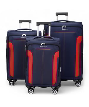 Werten Sie Ihre Reiseutensilien mit dem 8-Rollen-Leichtkoffer auf – designt für Stil, Robustheit und Funktionalität. Dieses Weichschalengepäck aus hochwertigem Nylon bietet ein elegantes Design und herausragende Leistung für all Ihre Reisen.

Eigenschaften:
Leichtes Nylonmaterial: Robust und dennoch leicht, dadurch einfach zu handhaben und langlebig.
Erweiterbares Design: Bietet Flexibilität mit über 20 % zusätzlichem Stauraum.
Sicherer Verschluss: Schützt Ihre Sachen mit integriertem Zahlenschloss.
4 Doppelrollen mit 360°-Mobilität: Sorgt für müheloses Manövrieren auf unterschiedlichen Oberflächen.
Ergonomischer Teleskopgriff: Für Komfort und einfache Handhabung.
Organisierter Innenraum: Mit Spanngurten, Reißverschlussfächern und Netzteilern für müheloses Packen.
Verfügbare Größen und Spezifikationen:
Handgepäck:
Maße: 36,5 x 23,5 x 58 cm
Gewicht: 2,65 kg
Fassungsvermögen: 43 l
Mittel:
Maße: 42 x 26 x 67 cm
Gewicht: 3,45 kg
Fassungsvermögen: 64 l
Groß:
Maße: 48 x 30 x 76 cm
Gewicht: 4,55 kg
Fassungsvermögen: 98 l
Dieser vielseitige Koffer eignet sich perfekt für alle Reisearten, egal ob Kurztrip oder längerer Urlaub. Das schlanke Design sorgt für zeitlose Eleganz, während die leichte Konstruktion und die fortschrittlichen Funktionen unvergleichlichen Komfort bieten.

Hinweis: Diese Koffer werden einzeln und nicht im Satz Paket verkauft. Bitte wählen Sie daher bei der Bestellung Ihre gewünschte Größe aus.