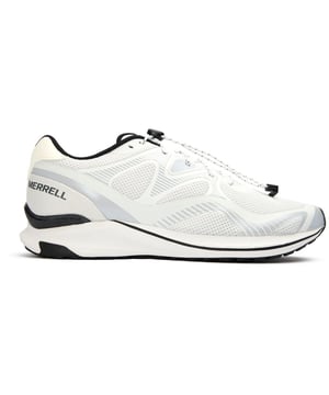 The Merrell Skyquest Trek redefines performance footwear with its sleek white profile. These men's trainers combine a lightweight nylon upper with a responsive rubber sole for exceptional trail performance. The innovative toggle lacing system ensures quick adjustments on the go, while the EVA foam mid-sole delivers cushioned comfort for long adventures. Hikers will appreciate the CleanSport NXT odour control and moulded TPU heel counter providing crucial stability across varied terrain. Perfect for serious trekkers demanding both technical features and all-day wearability.