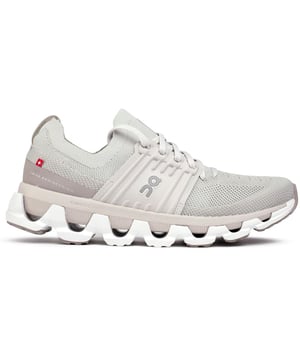 The On Cloudswift 3 trainers are a featherlight choice with a cloud-like running experience. These performance trainers feature revolutionary Cloudtec cushioning, providing soft landings and powerful push-offs with each stride. With the On speedboard tech for smooth transitions and Swiss-engineered technology for responsiveness and performance, the Cloudswift sports shoe helps you float across the miles.
