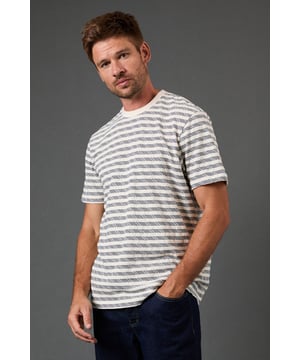 Off White Broken Stripe T-Shirt