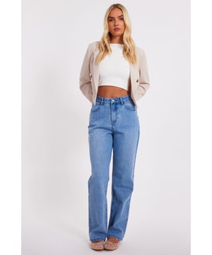 - Denim finish - Ruffle detail - Heart design - High waisted - Model height: 5'7" - Model wears uk 8 / us 4 / eur 36 - Always check the wash care label - Cool hand wash with mild detergent