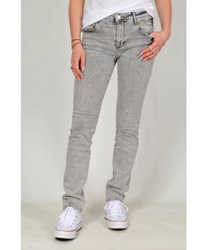 Made with extra stretch for a perfect fit, and a mid/high rise to sit just under the waist. Finished with Silver Zip on pocket, logo tags on back.
Extra Stretch Acid Wash Denim
80% Polyester 20% Cotton
Sizing: As expected 
Regular Fit
Lengths: Reg 30", Long 32", X-Long 34" Leg
Mid/High Rise
Zip Fly and Button.