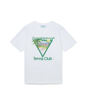 Product Features:

• Brand: Casablanca

• Model:  MPS25-JTS-001-19-FLANNELS

• Style: Short Sleeve Crewneck T-Shirt

• Color: Classic White

• Material: Soft, breathable cotton jersey for all-day comfort

• Design: Iconic “Tennis Club” graphic print at front – a signature Casablanca look

• Fit: Relaxed fit (true to size)

• Made in Portugal

Why You’ll Love It:

This Casablanca tee combines contemporary streetwear aesthetics with athletic-inspired heritage. The Tennis Club icon print adds a bold visual statement, making it a standout piece whether you’re courtside or curbside. Crafted with meticulous attention to detail, this shirt showcases the high-quality construction Casablanca is known for.

Condition:

Brand New with Tags (100% Authentic)

Perfect For:

• Fashion-forward everyday wear

• Fans of elevated streetwear

• Collectors of Casablanca clothing