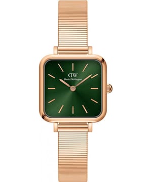 You have to hand it to Daniel Wellington, they know how to manufacture and design timeless watches. This Ladies Quadro Studio Rose Gold 22mm Watch DW00100519 epitomises the Daniel Wellington ethos, creating functional well designed and great value for money timepieces aimed at the masses. Like all Daniel Wellington wristwatches it will arrive with a full manufacturer backed warranty, so your Ladies Quadro Studio Rose Gold 22mm Watch DW00100519 will be looked after fully in the unlikely event you should have any issues with it.  Dimensions (cm): 6x2x16