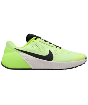 Obermaterial aus Textil und anderen Materialien, Sohle aus Synthetik, grüne Nike-Sneaker, Sohle aus Synthetik, Sneaker mit Schnürverschluss, Markenabzeichen an der Seite des Schuhs