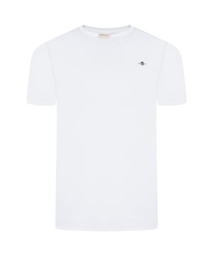 Featuring a small-scale shield graphic embroidered at the chest. this T-shirt is crafted from cotton with a fine rib at the neckline for ultimate comfort