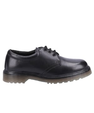 Elevate your corporate wardrobe with the Aldershot Leather Gibson Shoes, where classic styling meets modern comfort. Crafted from premium black leather, this lace-up shoe features a sleek design with a smooth upper and a soft lining that ensures a luxurious feel against your foot.
The Gibson shoe boasts a traditional three-eyelet lace-up closure, providing a secure fit while maintaining a polished appearance. Designed for all-day wear, the cushioning sole offers exceptional comfort, making it the perfect choice for long days in the office or important meetings.
Constructed with a durable PVC sole unit, the Aldershot Gibson shoe combines style and practicality, ensuring you stay comfortable and confident every step of the way. Step into sophistication with this essential addition to your footwear collection.

-Crafted from premium black leather.
-Traditional three-eyelet lace-up for a secure fit.
-Cushioned sole for all-day wear.
-Features a durable PVC sole unit.