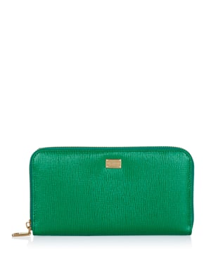 100% kalfsleer; Dolce & Gabbana portemonnee; Model: BI0473 B1627 87192; Hoogwaardige afwerking; Gemaakt in Italië; 100% kalfsleer; Rits; Drie binnenvakken; Eén muntvak met rits; 12 kaartsleuven; Eén zijvak; Goudkleurige metalen details; Afmetingen (cm): 19,5 x 11 x 2,5; Dolce & Gabbana logo details
