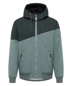 Die vegane Jacke WINNGS WARM von Ragwear bietet Dir mit ihrem asymmetrischen Zweifarb-Design und dem coolen Streetwear-Look einen perfekten Auftritt. Sie besticht durch ihren sportlichen Stil, Rippstrickbündchen an den Ärmelabschlüssen und dem Saum sowie eine hoch schließende Kapuze mit Kordelzug. Die seitlichen Eingrifftaschen mit Reißverschluss und das gefütterte Innenleben machen diese Jacke zu einem idealen Begleiter für Herbst und Winter.
