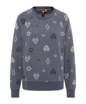 Das Sweatshirt Dannia von RAGWEAR für Damen vereint Komfort und zeitlose Eleganz. Es zeichnet sich durch ein stilvolles Rauten-Jacquard-Muster in dezenten Farben aus. Die weiche Mischgewebe sorgt für ein angenehmes Tragegefühl. Der gerade Schnitt mit Raglanärmeln bietet eine bequeme Passform. Breite Rippstrickbündchen an Ärmeln und Saum verleihen zusätzlichen Komfort. Ein klassischer Rundhalsausschnitt rundet das Design ab.