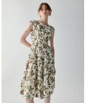 Forest Blooms Blaire Midi Dress, Forest Blooms Blaire Midi Dress
