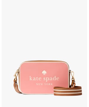 A Stylish Choice For Any Occasion, The Oh Snap Mini Camera Bag Is Crafted From Saffiano Leather With A Chic Colorblock Design. This Compact Style Is Perfect For On-The-Go Days, With A Secure Zip Closure To Keep Your Essentials In Place., Oh Snap Colorblock Saffiano Leather Mini Camera Bag, Fits Largest Iphone, Slip Pocket, Back Slip Pocket,  Length: 5.50 Cm,  Width: 12.50 Cm,  Height: 19.00 Cm