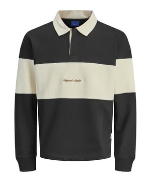 Deze polo combineert stijl met sportieve nonchalance. De normale pasvorm zorgt voor comfortabele bewegingsvrijheid en een coole look tegelijkertijd. De klassieke ronde hals met polokraag en blinde knoopsluiting geeft het shirt een cleane look. De smalle mouwuitsnijdingen en verlaagde schouders geven je een modern silhouet. Alles sluit perfect aan dankzij de omgeslagen zoom. Het colour blocking design maakt van dit poloshirt een echte blikvanger. Het subtiele borduursel op de voorkant rondt de look in stijl af. Het materiaal voelt aangenaam aan op de huid en is de hele dag comfortabel om te dragen. Voor school, vrije tijd of familiebezoek - dit shirt is altijd perfect. Een echte favoriet voor je garderobe.
