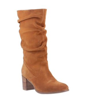 Verbessern Sie Ihr Aussehen mit dem Cosima-Stiefel - ein stilvoller langer geraffter Stiefel aus hochwertigem echtem Wildleder und einer weichen gepolsterten Innensohle für ganztägigen Komfort. Perfekt vom Büro bis zum Abend, vereinen diese Stiefel zeitloses Design mit mühelosem Stil!
