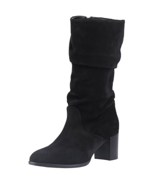 Verbessern Sie Ihr Aussehen mit dem Cosima-Stiefel - ein stilvoller langer geraffter Stiefel aus hochwertigem echtem Wildleder und einer weichen gepolsterten Innensohle für ganztägigen Komfort. Perfekt vom Büro bis zum Abend, vereinen diese Stiefel zeitloses Design mit mühelosem Stil!