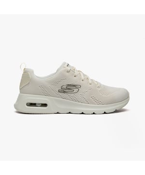 Lightweight, breathable textile trainers with memory foam insoles and a rubber sole, designed for casual wear. Low top with lace-up closure and flat heel for comfort