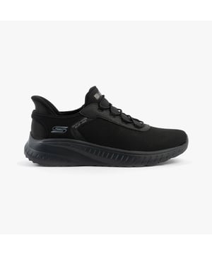 These men's fitness trainers feature a mesh upper, rubber sole, and memory foam for comfort. Designed for casual wear with a low-top, lace-up style and vegan, machine-washable construction