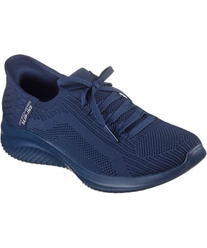 Pick up the pace with increased ease-of-wear and comfort wearing Ultra Flex 3.0 Pure Colour Trainers. Designed with our exclusive Heel Pillow, with a mesh stretch fit upper and a cushioned Skechers Air-Cooled Memory Foam comfort insole.