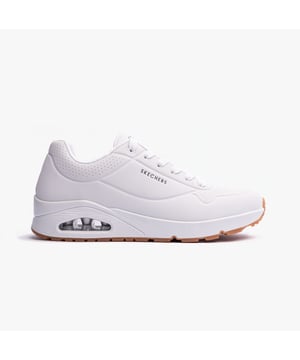 These men's casual trainers feature a PU upper, textile lining, and rubber/EVA sole with air-cooled memory foam for comfort. Ideal for everyday wear and relaxed fit