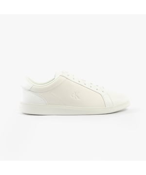 These casual men's trainers feature a leather upper, textile lining, and rubber sole with a low heel and round toe, offering comfort and breathability for everyday wear