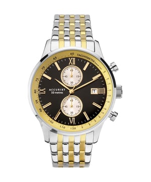 As you would expect from a manufacturer as highly regarded as Accurist, you get a watch that will last the test of time. All Accurist watches have been manufactured using strong and durable parts to keep your brand new  7402 Mens Watch ticking for years to come.  Dimensions (cm): 10x8x10