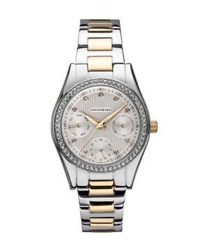One of Accurist's ever popular watches, the Ladies Watch 8344 is another great example of a watches. Your Ladies Watch will come boxed in the original Accurist packaging with full instructions.  Dimensions (cm): 10x8x10