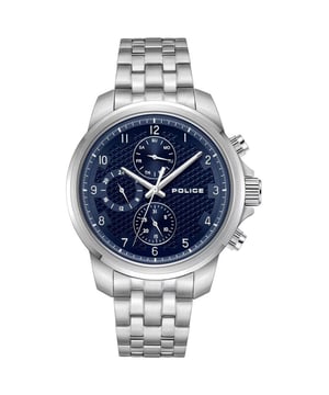 As we have come to expect from a manufacturer as highly regarded as Police, you get a watch that will last the test of time. All Police watches have been manufactured using strong and durable parts to keep your brand new  PEWJK0021505 Mens Watch ticking away on your wrist for many years to come.  Dimensions (cm): 10x10x5