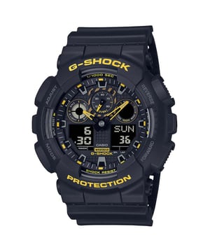 The Mens G-Shock Watch GA-100CY-1AER is a great example of the Casio watch range. You can buy with confidence that your GA-100CY-1AER Mens G-Shock Watch is fully covered by the official Casio warranty.  Dimensions (cm): 10x10x5