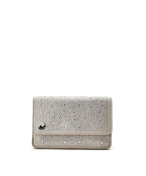 Meet the perfect match with Christiie bag which can be matched effortlessly with our Christiie shoes. This clutch features external hotfix gems with 2 main internal compartments and a built in mirror. The metal chain strap can be wrapped around the flap to shorten to suit your style. Complete with satin lining for a super luxurious feel.
