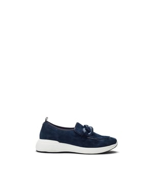 Put your best foot forward in Basil, the sporty slip-on shoe with chunky chain embellishments. This style features a sporty sole with padded arch support and leather sock for ultra-comfortable wear. The elastic gusset ensures effortless foot entry and a secure fit.