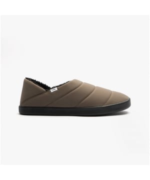 Quilted textile uppers with cosy linings.Slip on fastening.Convertible heel house slipper.Non-removeable insole.TPR outsole with custom TOMS tread.