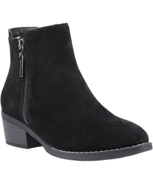 Embrace your Western flair with the Ingrid ankle boot in suede - perfect for nailing the cowboy trend this season with a stylish side zip and comfortable block heel. Feel good and walk away happy with our WorryFree water repellent protection.