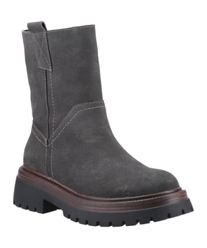 Brighten chilly days with the Rebecca mid-length ankle boot in suede. Seriously cosy and built for all-day comfort, with quality suedes, warm lining, a memory foam insole and WorryFree water repellent protection.