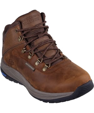 Simply step into your next adventure wearing Skechers Hands Free Slip-ins Relaxed Fit: Meroe - Pikeman. Designed with our exclusive Heel Pillow, a Skechers Air-Cooled Memory Foam insole, and Goodyear rubber outsole.