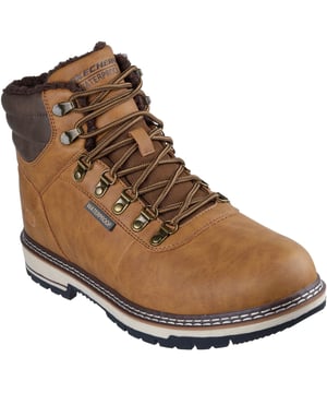 Gehen Sie bei jedem Wetter nach draußen in den Corado Memphis Boots. Dieser klassische Wanderstiefel bietet ein glattes, wasserdichtes Obermaterial mit einem zusätzlichen Kunstfellfutter für zusätzlichen Komfort, während die Relaxed Fit-Konstruktion für eine geräumige Passform sorgt.