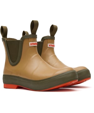 The Ankle Deck Boot collection has been crafted specifically for off-shore anglers. The ADB is a great option for anyone looking for non-slip and waterproof footwear for like on land or on the water.