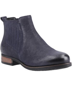 Classic Chelsea Boot Style; The Edith Boot offers all day comfortable wear with its Cushion Comfort Memory Foam Leather Sock with  a back loop for easy on and off wear. Features a Quality Leather Upper with added double elastic gusset